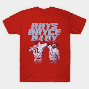 Bryce Harper & Rhys Hoskins Philadelphia Rhys Bryce Baby T-Shirt